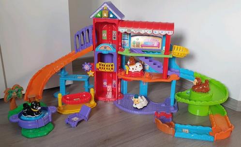 Zoef Zoef Dierenhotel met 3 extra dieren, Kinderen en Baby's, Speelgoed | Vtech, Gebruikt, 2 tot 4 jaar, Ophalen