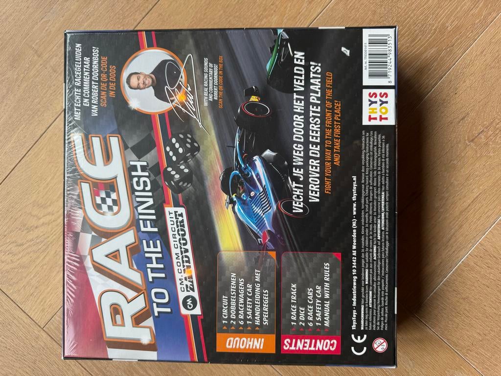 Race To The Finish - Bordspel, Drie of vier spelers, Ophalen, Nieuw