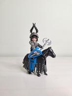 Playmobil ad12 Zwarte Ridder, Ophalen of Verzenden, Zo goed als nieuw