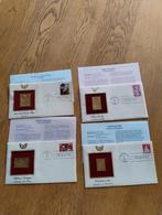 Gouden Postzegels First Day Covers, Ophalen of Verzenden