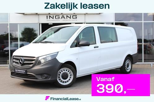 Mercedes-Benz Vito 116 CDI Aut. Extra Lang Dubbel cabine 6 P, Auto's, Bestelauto's, Bedrijf, Lease, Financial lease, ABS, Achteruitrijcamera
