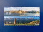 Postzegels Malta 2018 Malta Kyrgyzstan, Verzenden, Postfris, Plaats of Gebouw