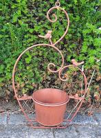 Decoratieve Hang Plantenbak Bloembak Metaal Nieuw, Tuin en Terras, Bloembakken en Plantenbakken, Minder dan 30 cm, Rond, Nieuw