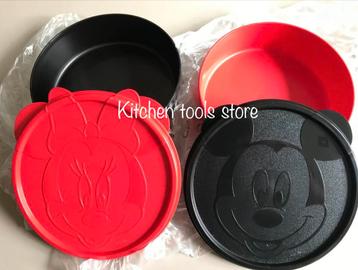 Tupperware set Bewaarbakjes Mickey mouse 2x 500ml voorraad beschikbaar voor biedingen