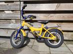 Loekie kleuter fiets blauw / geel, Fietsen en Brommers, Fietsen | Kinderfietsjes, Ophalen, Gebruikt, Minder dan 16 inch, Loekie