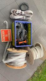 Diverse materialen voor schrikdraad, Ophalen, Gebruikt, Overige soorten