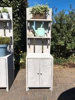 Steigerhouten tuinkast, Tuin en Terras, Bergingen en Tuinkasten, Ophalen, Nieuw, Hout, Overige typen