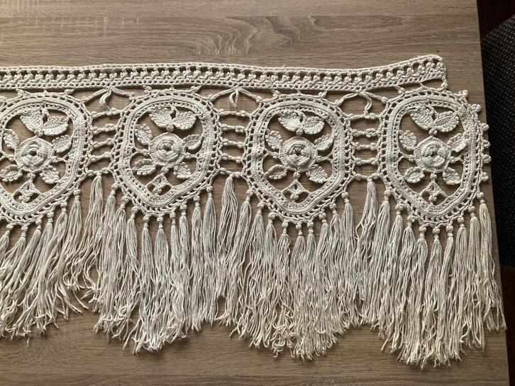 Brocante / Oud gordijntje - valletje, Antiek en Kunst, Antiek | Woonaccessoires, Ophalen of Verzenden