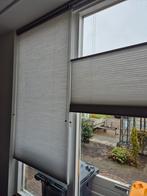 Pliché gordijnen (duette shade), Huis en Inrichting, Ophalen, Zo goed als nieuw, Grijs, 200 cm of meer