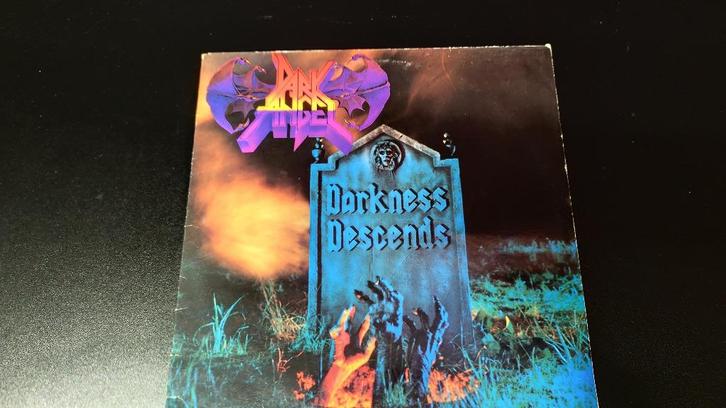 metal vinyl: Dark Angel- Darkness descends 1986, Cd's en Dvd's, Vinyl | Hardrock en Metal, Gebruikt, Verzenden