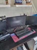 Game computer met 3 beeldschermen, Ophalen of Verzenden, Zo goed als nieuw