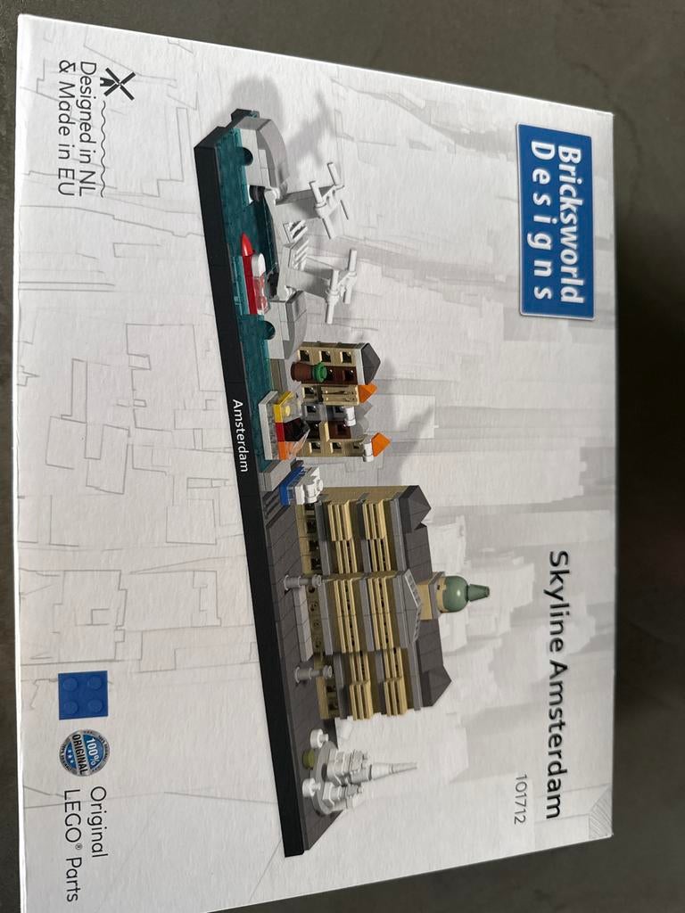 Bricksworld Designs Skyline Amsterdam Lego Set, Ophalen of Verzenden, Zo goed als nieuw, Complete set, Lego