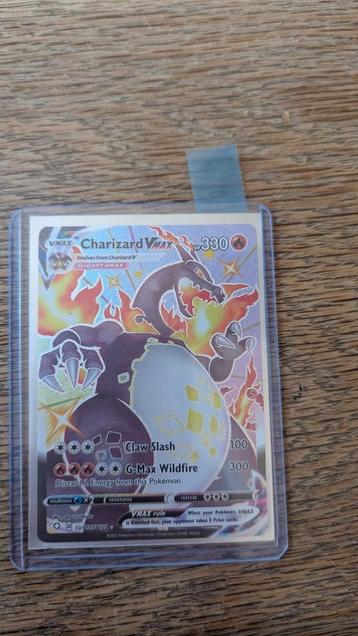 Pokémon Charizard VMAX SV107/SV122 Shiny Full Art  beschikbaar voor biedingen