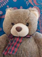GROTE (65cm) ZACHTE VINTAGE KNUFFELBEER JAREN '90 BIJENKORF, Kinderen en Baby's, Speelgoed | Knuffels en Pluche, Ophalen of Verzenden
