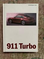 Brochure folder Porsche 911 993 Turbo 1995 nieuw!, Boeken, Auto's | Folders en Tijdschriften, Nieuw, Porsche, Ophalen of Verzenden
