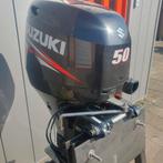 SUZUKI 50 pk 4 TAKT EFI  LANGSTAART POWERTRIM NETTE STAAT, Benzine, Buitenboordmotor, Gebruikt, Ophalen of Verzenden