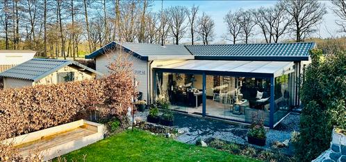 Prachtig recreatie woning/mantelwoning/tiny house/L-chalet, Huizen en Kamers, Recreatiewoningen te koop, Noord-Brabant, Chalet