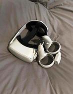 Oculus Quest 2 met controllers en hoofdband, Ophalen of Verzenden, Zo goed als nieuw, VR-bril, Pc
