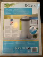Intex Krystal Clear Filterpomp, Tuin en Terras, Zwembad-toebehoren, Ophalen of Verzenden, Zo goed als nieuw, Zwembadpomp