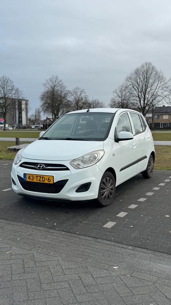 Hyundai i10 1.1 I 5DR 2012 Wit, Auto's, Hyundai, Particulier, i10, Benzine, B, Hatchback, Handgeschakeld, Origineel Nederlands