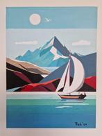 schilderij op doek met acryl, zelf geschilderd, Ophalen