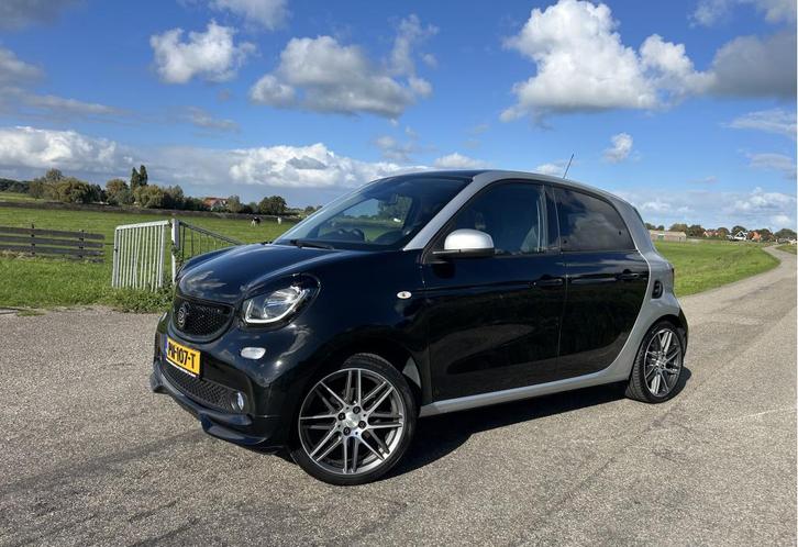 Smart ForFour Brabus automaat 109 pk 2017 50190 km, Auto's, Smart, Bedrijf, ForFour, Benzine, Euro 6, C, Hatchback, Automaat, Origineel Nederlands