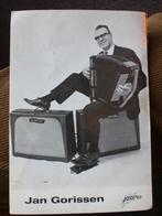 kaart Jan Gorissen, Verzamelen, Ansichtkaarten | Themakaarten, Ophalen of Verzenden, 1960 tot 1980, Sterren en Beroemdheden