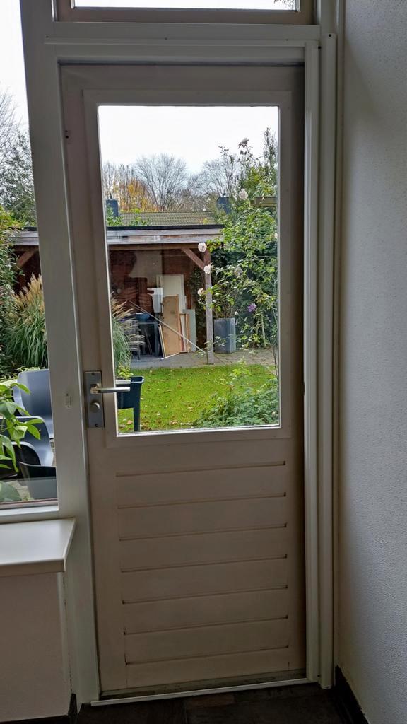 Rol hordeur zo goed als nieuw, Doe-het-zelf en Verbouw, Deuren en Horren, Zo goed als nieuw, Hordeur, 200 tot 215 cm, Ophalen