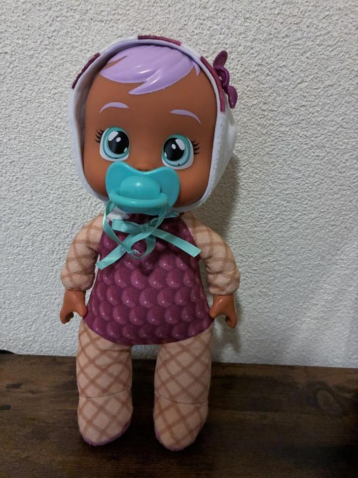 Cry Babies Frozen Tutti Frutti Grace Raspberry icecream ZGAN, Kinderen en Baby's, Speelgoed | Poppen, Zo goed als nieuw, Overige typen