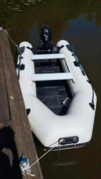 Rubberboot met 6PK Suzuki (DF6A) met slot en tank. (Ook los), Watersport en Boten, Ophalen of Verzenden, Zo goed als nieuw, Overige typen