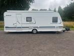 Dethleffs caravan - 6 persoons met airco, mover, luifel etc, Luifel, Rondzit, Particulier, Dethleffs