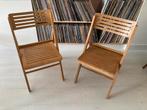 Set van 2 vintage IKEA klapstoelen, Ophalen, Gebruikt, Twee, Bruin