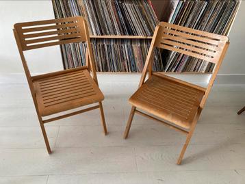 Set van 2 vintage IKEA klapstoelen beschikbaar voor biedingen