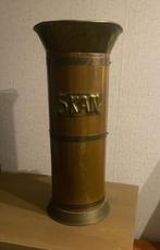 Antieke koperen bak / kolenkit, Huis en Inrichting, Woonaccessoires | Paraplubakken, Ophalen, Zo goed als nieuw, Overige materialen