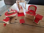 Houten Poppenhuis Meubels Set, Ophalen of Verzenden, Zo goed als nieuw, Meubelstuk of Keukentje