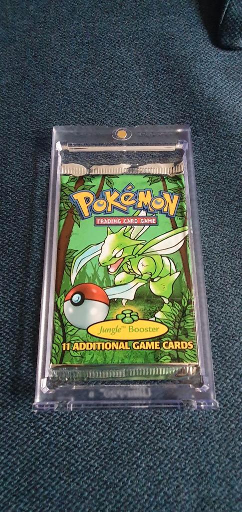 Pokemon Jungle Boosterpack 1999 - Sealed WOTC, Hobby en Vrije tijd, Verzamelkaartspellen | Pokémon, Nieuw, Booster, Ophalen