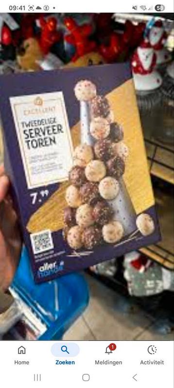 Tweedelige Serveer Toren – Albert Heijn Excellent beschikbaar voor biedingen