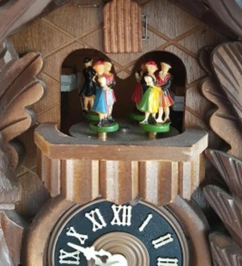 Koekoeksklok, danspaartjes voor carrousel, Antiek en Kunst, Antiek | Klokken, Ophalen of Verzenden