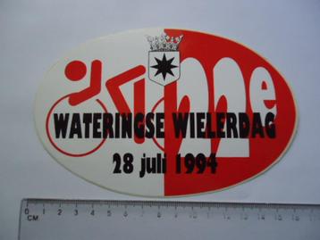 sticker oud Wateringen wielerdag wielrennen 1994 race retro beschikbaar voor biedingen