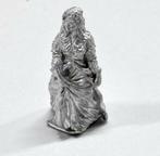 Victoriaanse dame vrouw figuur van Tin - 6cm vintage antiek, Ophalen of Verzenden