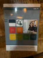 ABS P1 Profielboek Assistant Business Services, Ophalen, Zo goed als nieuw, MBO