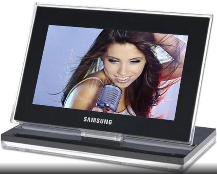 Samsung 800P Digitale fotolijst, Audio, Tv en Foto, Fotografie | Digitale fotolijsten, Zo goed als nieuw, 8 tot 12 inch, 1 tot 2 GB