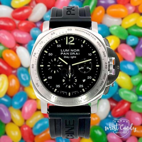 PANERAI LUMINOR DAYLIGHT •  2010 • SERVICE 2025, Sieraden, Tassen en Uiterlijk, Horloges | Heren, Gebruikt, Polshorloge, Overige merken