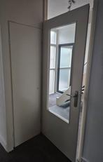 Opdekdeur 83x210 cm, Doe-het-zelf en Verbouw, Deuren en Horren, Ophalen, Gebruikt, 80 tot 100 cm, Binnendeur