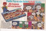 Retro reclame 1977 Fischer Technik Paultje Pep kermis, Verzamelen, Overige typen, Ophalen of Verzenden