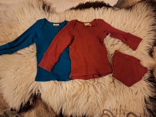 Manymonths truitje T-shirt wol maat 80, Kinderen en Baby's, Babykleding | Maat 80, Gebruikt, Jongetje of Meisje, Shirtje of Longsleeve