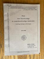 Oud boekje hout voor waterbouwkundige, Boeken, Verzenden, Gelezen, Bouwkunde