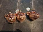 Kerst ornament / kerstbal van glas panter, Diversen, Ophalen