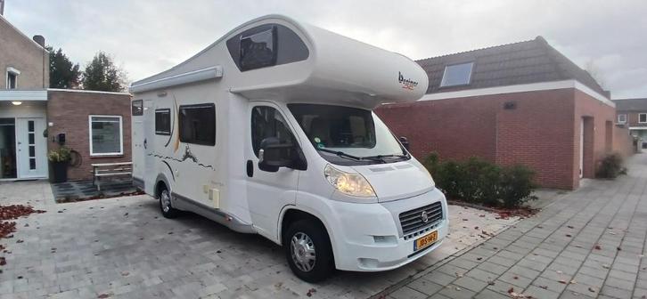 Benimar 320 sport 7 pers! familie camper met stapelbed!, Caravans en Kamperen, Campers, Particulier, meer dan 6, Alkoof, Benimar