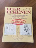 Betty Edwards - Leer tekenen, Boeken, Hobby en Vrije tijd, Ophalen of Verzenden, Zo goed als nieuw, Tekenen en Schilderen